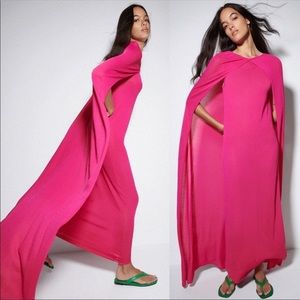 Zara Dress w Cape - LIMITED EDITION